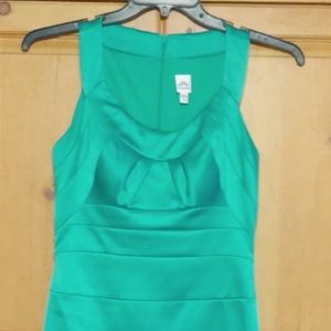 Sangria Green Dress l Formal Wear l Wedding Guest Attire l Sleeveless Cocktail